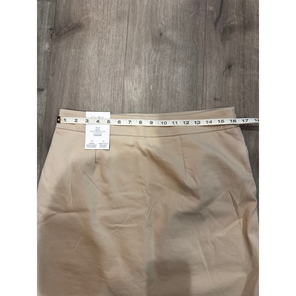 Croft & Barrow Mid Rise Khaki Skort Women's Size 8 Regular - Picture 6 of 12